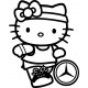 HELLO KITTY MERCEDES