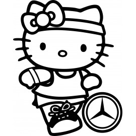 HELLO KITTY MERCEDES
