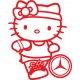 HELLO KITTY MERCEDES