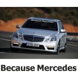 BECAUSE MERCEDES 