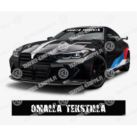 AURINKOSUOJA OMALLA TEKSTILLÄ