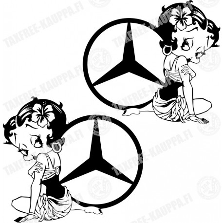 MERCEDES BETTY BOOP