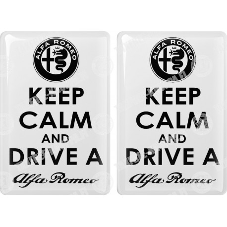 KEEP CALM AND DRIVE A ALFA ROMEO