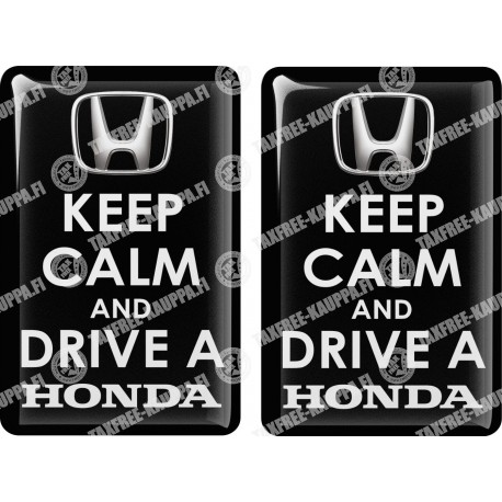 KOHOTARRAT/KEEP CALM AND DRIVE A HONDA