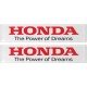 HONDA THE POWER OF DREAMS KOHOTARRAT