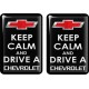 KOHOTARRAT/KEEP CALM AND DRIVE A CHEVROLET