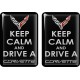 KOHOTARRAT/KEEP CALM AND DRIVE A CHEVROLET CORVETTE