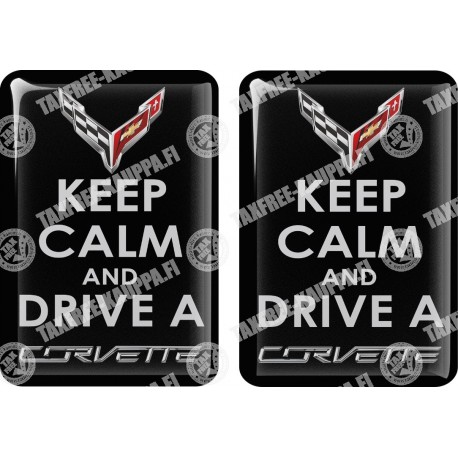 KOHOTARRAT/KEEP CALM AND DRIVE A CHEVROLET CORVETTE