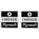 CHRYSLER PLYMOUTH KOHOTARRAT