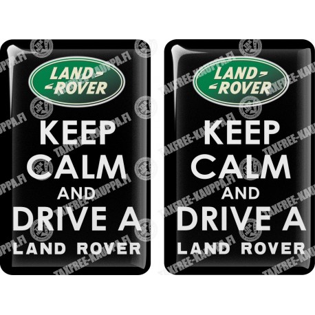 KOHOTARRAT/KEEP CALM AND DRIVE A LAND ROVER
