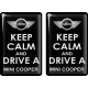 KOHOTARRAT/KEEP CALM AND DRIVE A MINI COOPER