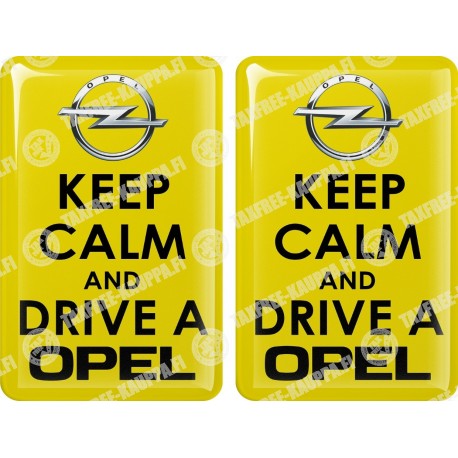 KOHOTARRAT/KEEP CALM AND DRIVE A OPEL