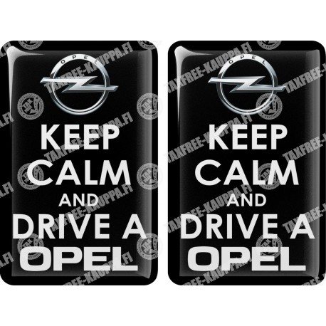 KOHOTARRAT/KEEP CALM AND DRIVE A OPEL