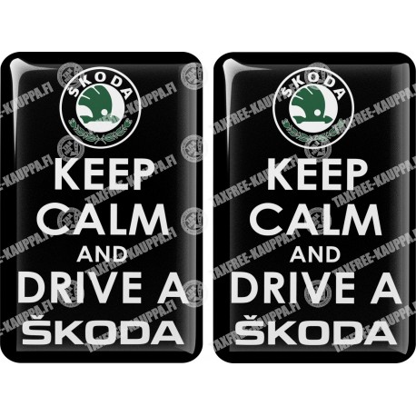 KOHOTARRAT/KEEP CALM AND DRIVE A SKODA