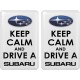 KOHOTARRAT/KEEP CALM AND DRIVE A SUBARU