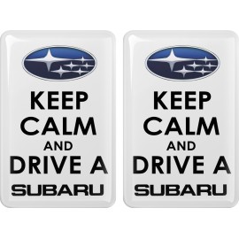 KOHOTARRAT/KEEP CALM AND DRIVE A SUBARU