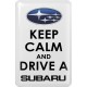 KOHOTARRAT/KEEP CALM AND DRIVE A SUBARU